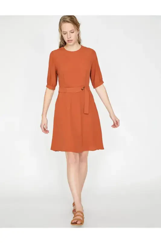 Платье с деталями в виде пуговиц - 2