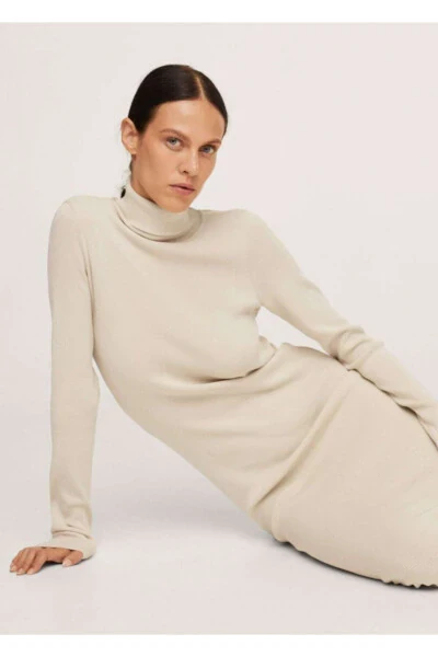 Платье с разрезом сзади - 5