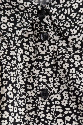 Платье с рукавами-фонариками - H&M (1)