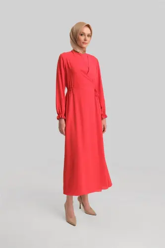 Платье с запахом Armine Ort9230 Красное - ARMINE (1)