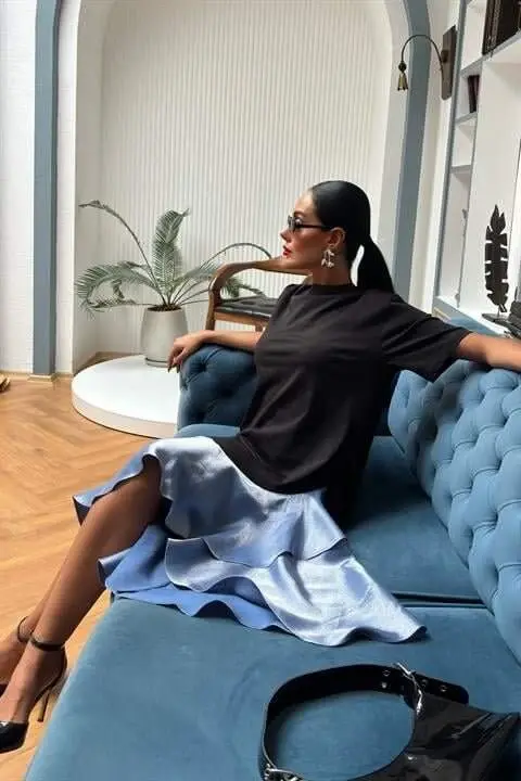 Платье супрем с оборками 2864 - 2