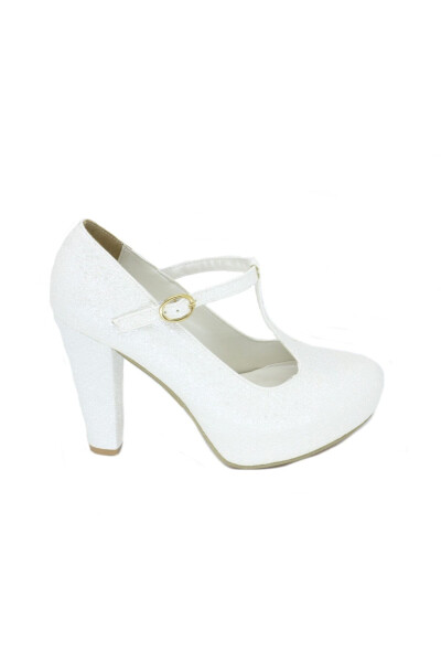 Platform Bridal Shoes with Buckle Straps 202450 - 2