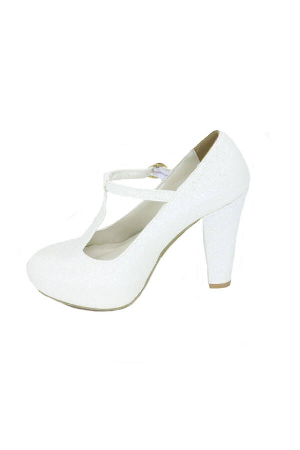 Platform Bridal Shoes with Buckle Straps 202450 - 3