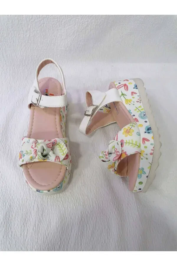 Platform Heel (Strappy) Girl's Sandal - 4