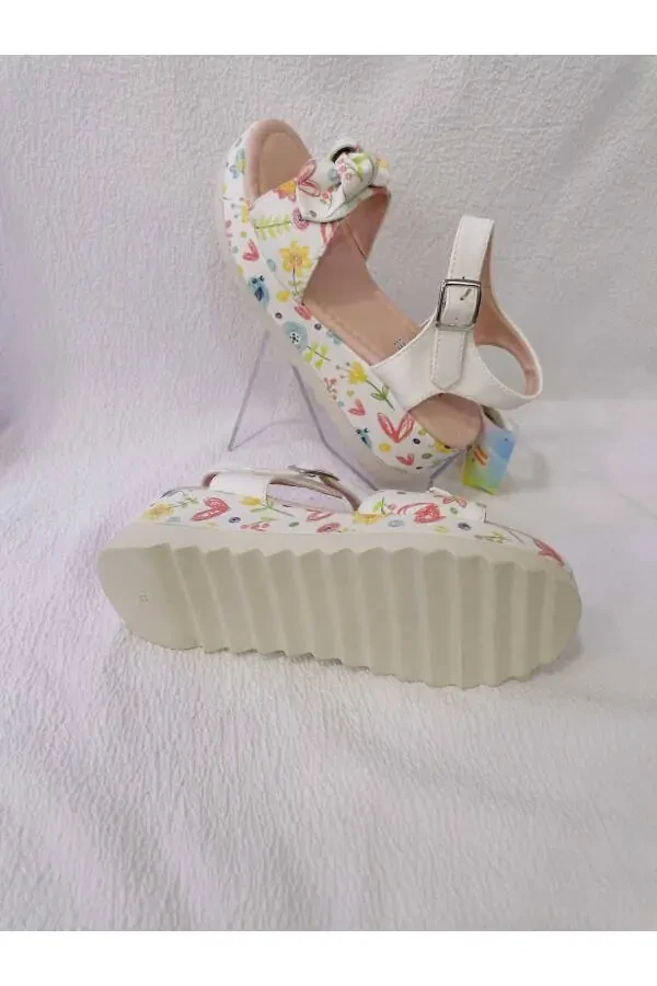 Platform Heel (Strappy) Girl's Sandal - 8