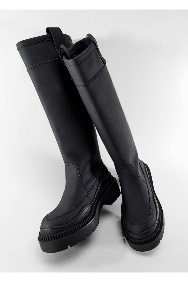 Platform Long Boots - 5