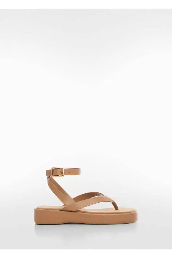 Platform sandals with straps - 3
