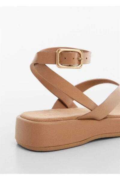 Platform sandals with straps - 5