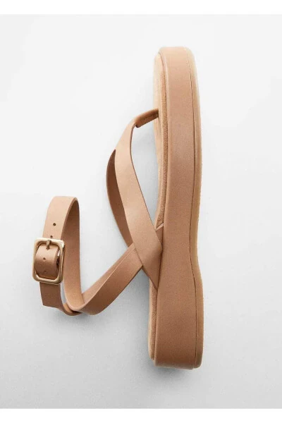 Platform sandals with straps - 8