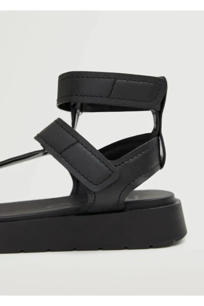 Platform Strappy Women's Sandals - 4