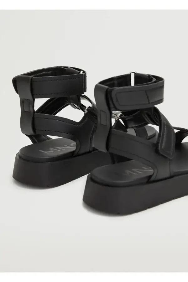 Platform Strappy Women's Sandals - 5