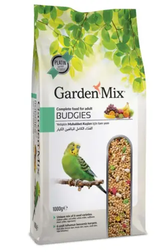 Platin Mevali To'ti Qush Oziq-ovqati - 1 Kg - GARDENMIX (1)