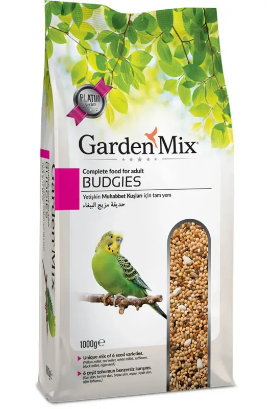 Platin Muhabbet Kuşu Yemi 1 kg - GARDENMIX