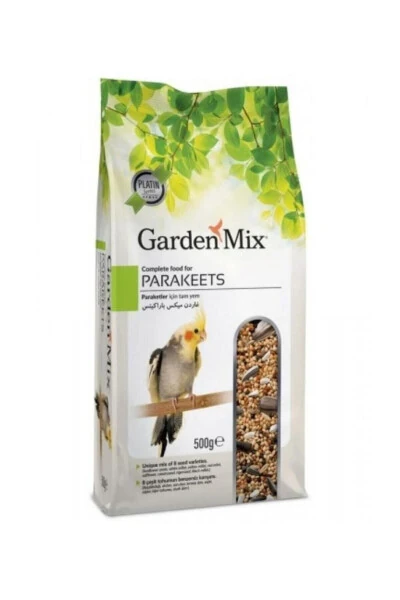 Platinum Parakeet Sultan Cockatoo Bird Food 500 gr - GARDENMIX