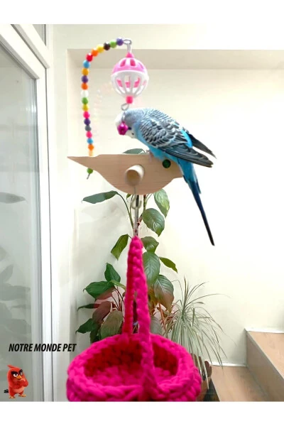 Play area with hammock on suction cups - 8