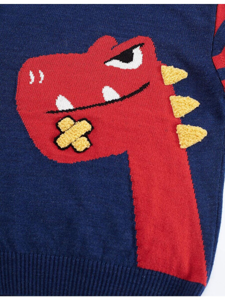 Playful Dino Boys Sweater - 15