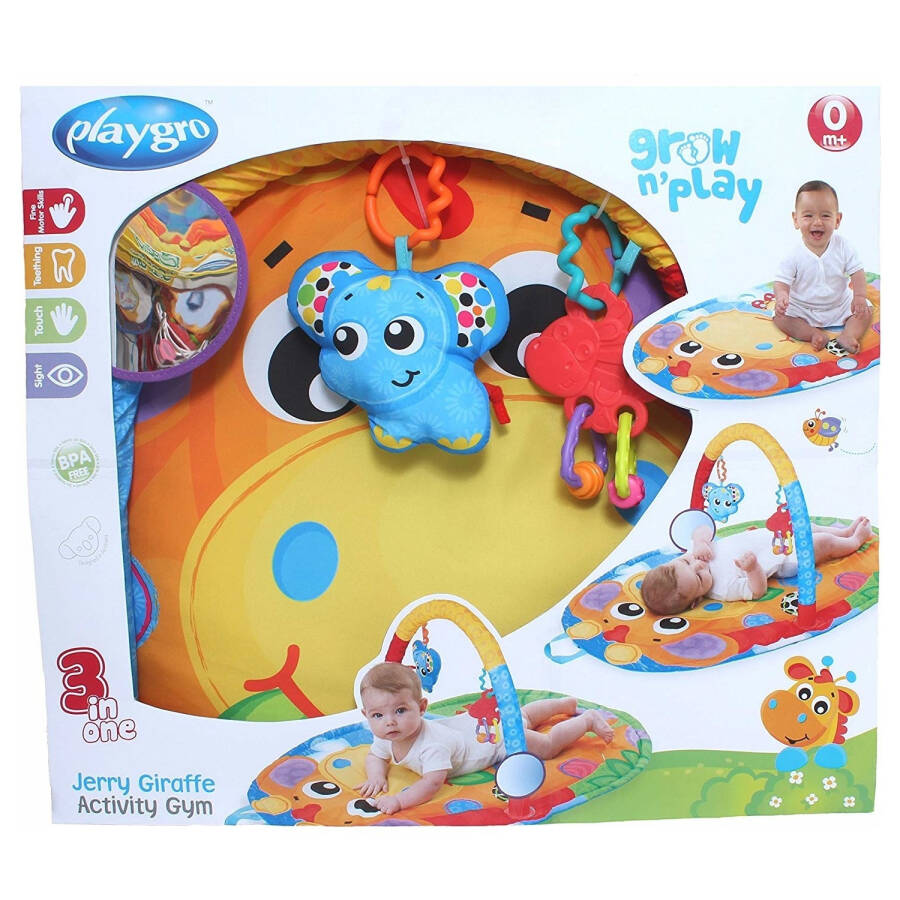 Playgro Giraffe Jerry Play Mat - 23