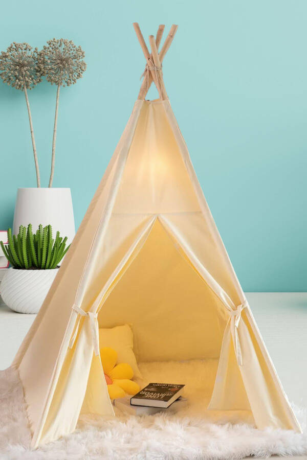 Playmate Indian Cotton Kids Play Tent - 1