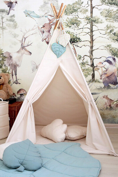 Playmate Indian Cotton Kids Play Tent - 4