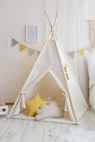 Playmate Indian Cotton Kids Play Tent - 6