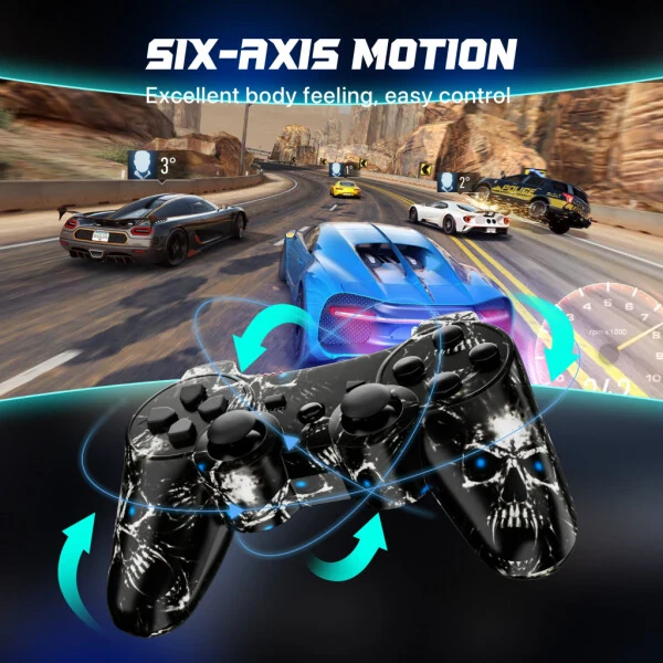 CHENGDAO 2-Pack Wireless Joysticks Video Game Controllers for P3/PC, Gift Set- - CHENGDAO