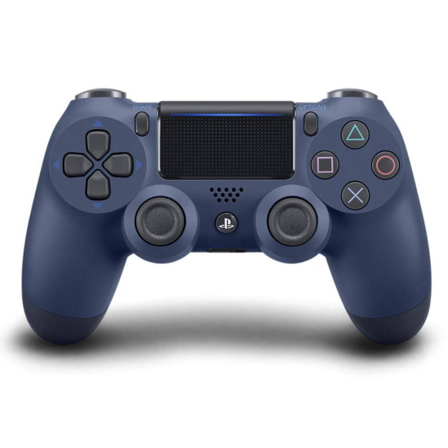 PlayStation 4 - Midnight Blue V2 için Sony Dualshock 4 Kablosuz Kumanda - 4