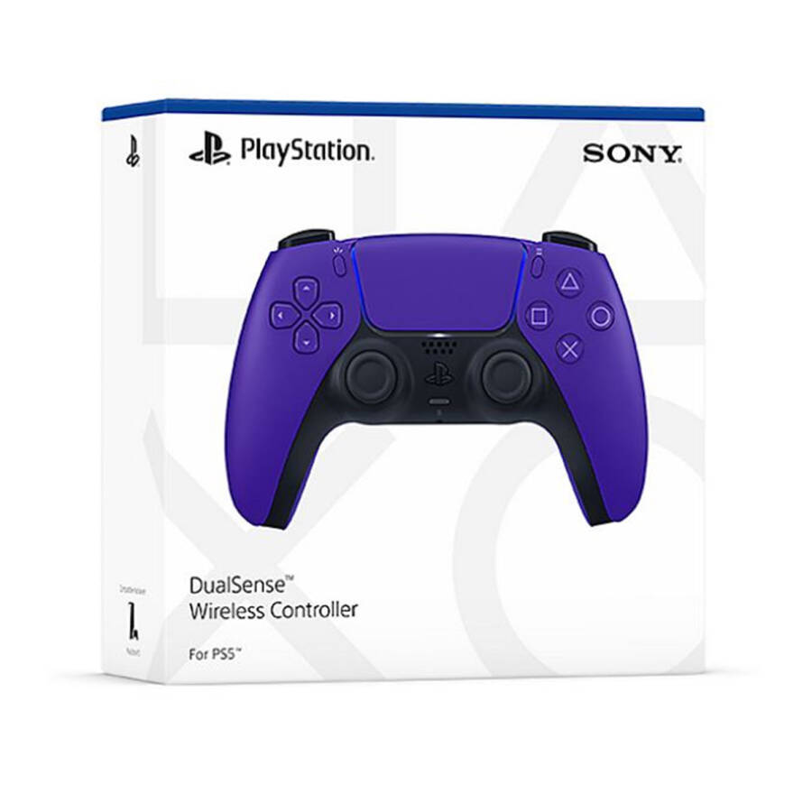 PlayStation 5 DualSense Controller (Galactic Purple) and 6Ave Cloth - 13