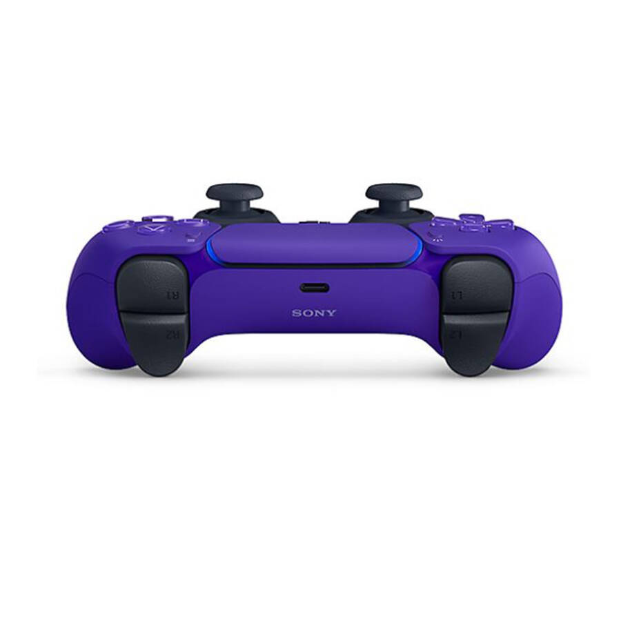 PlayStation 5 DualSense Controller (Galactic Purple) and 6Ave Cloth - 5