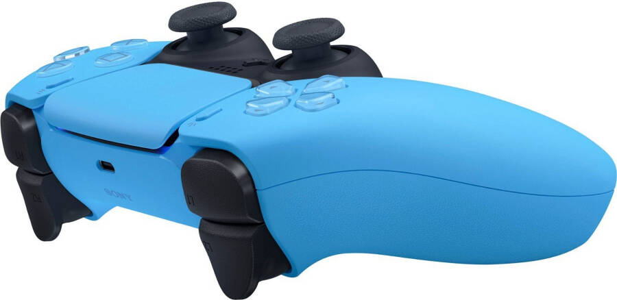 PlayStation 5, PS5 DualSense simsiz kontrolleri - Starlight Blue to'plami 6Ave mikroto'qimalarni tozalash matosi bilan - 13