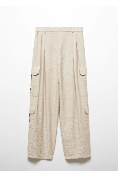 Pleated cargo pants - 3
