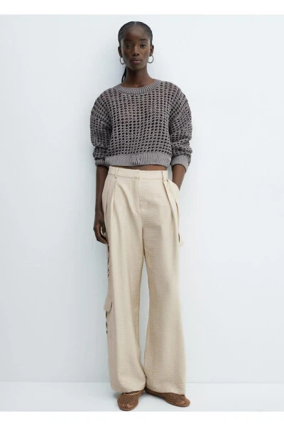 Pleated cargo pants - 7