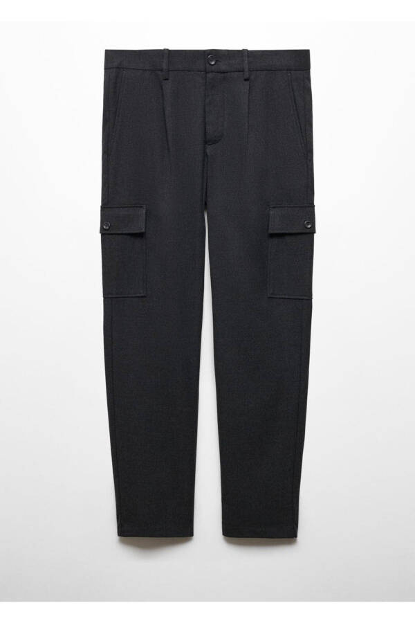 Pleated Cargo Pants - 3