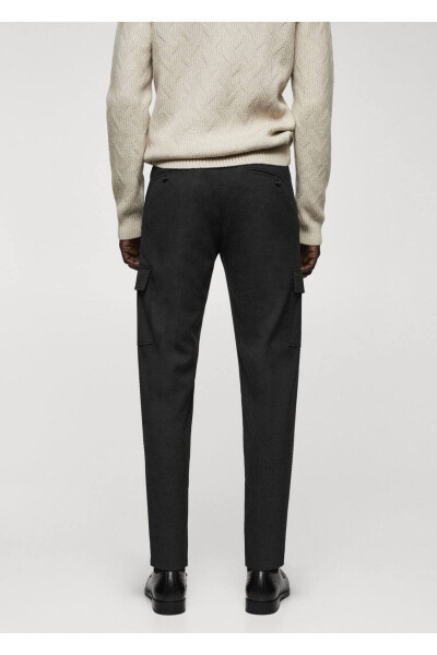 Pleated Cargo Pants - 5