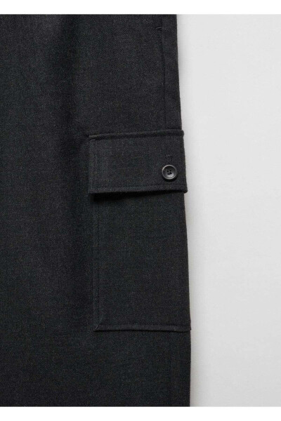 Pleated Cargo Pants - 6