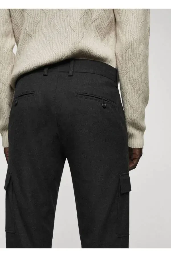 Pleated Cargo Pants - 7