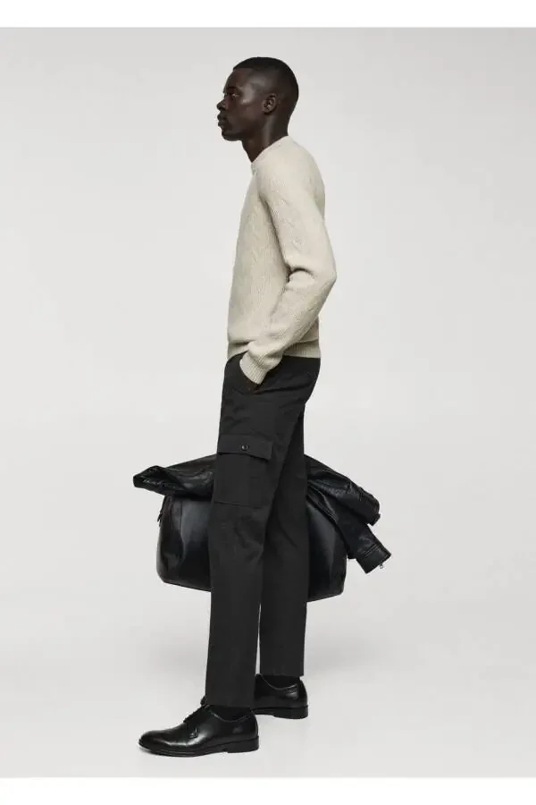 Pleated Cargo Pants - 8