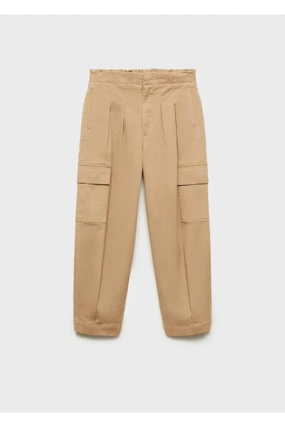 Pleated cargo pants - MANGO KIDS