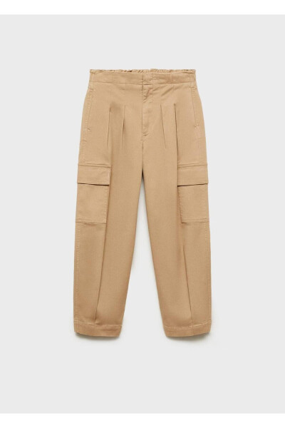 Pleated cargo pants - MANGO KIDS