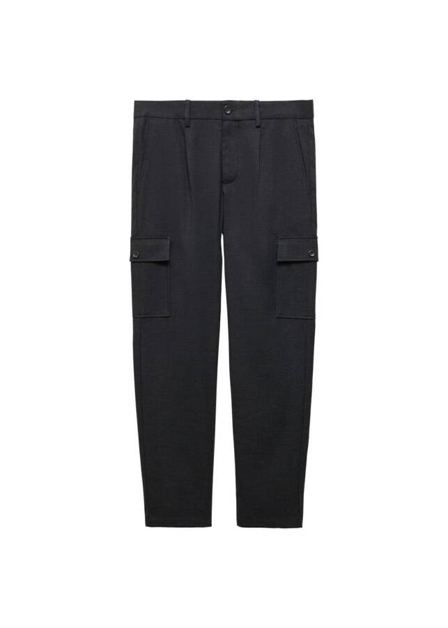 Pleated cargo pants - 17