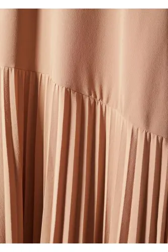 Pleated Dress - 1