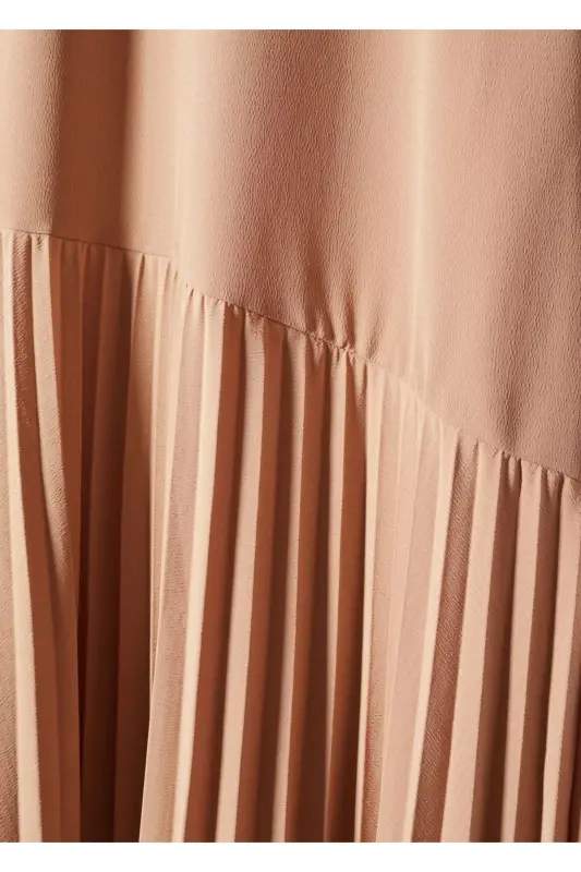 Pleated Dress - 1