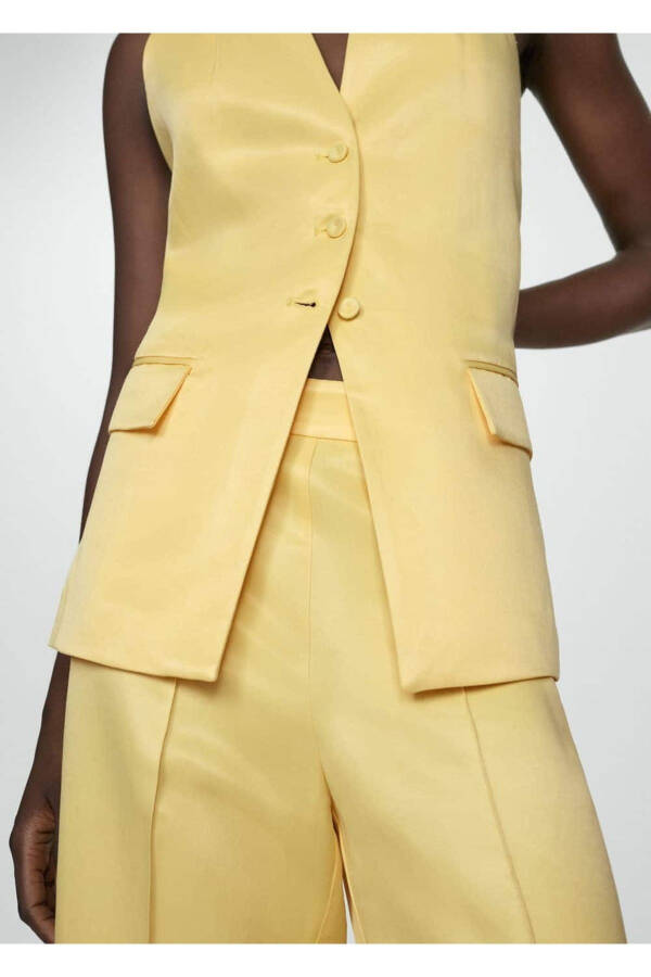Pleated Flared Pants - 2