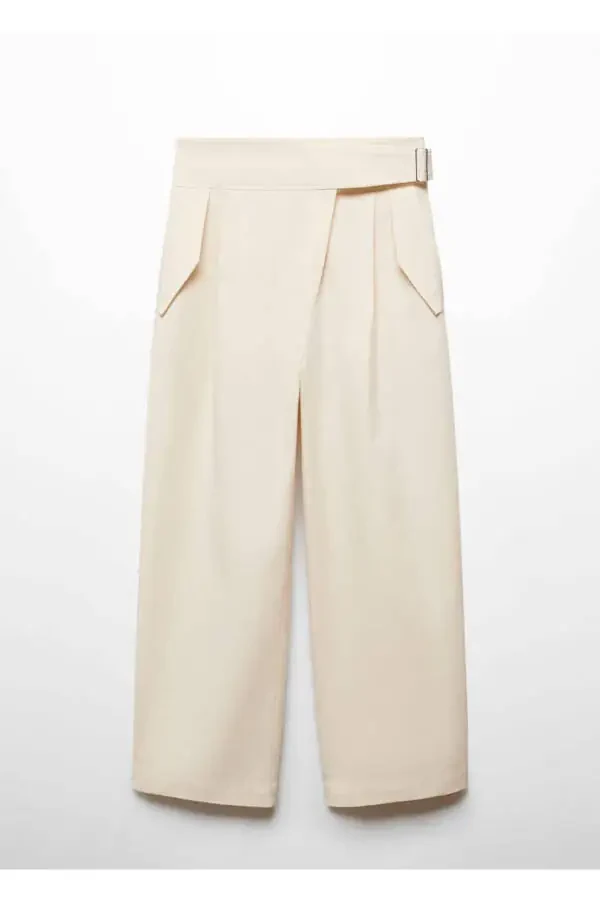 Pleated front trousers - 3