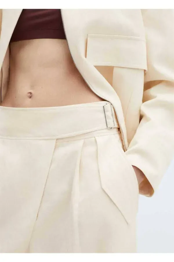 Pleated front trousers - 7