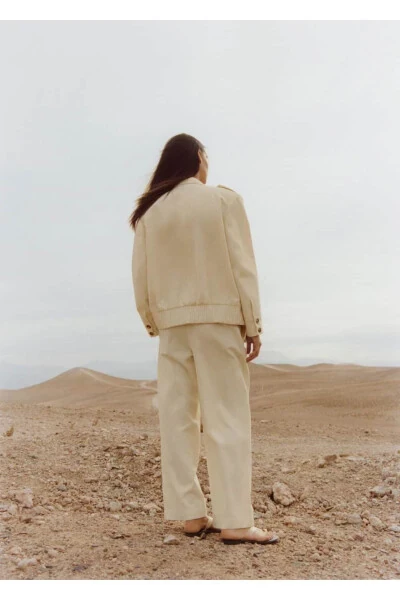 Pleated front trousers - 8