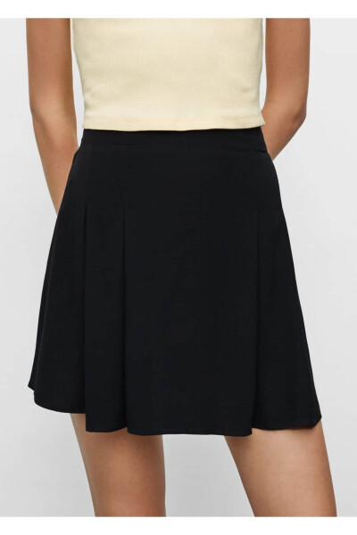 Pleated Mini Skirt - 5