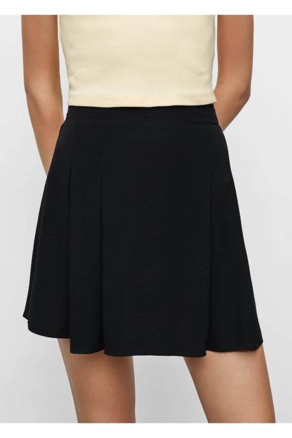 Pleated Mini Skirt - 5