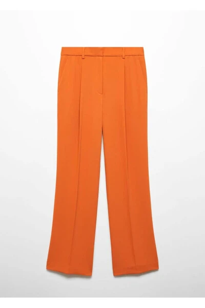 Pleated Straight-Leg Pants - 3