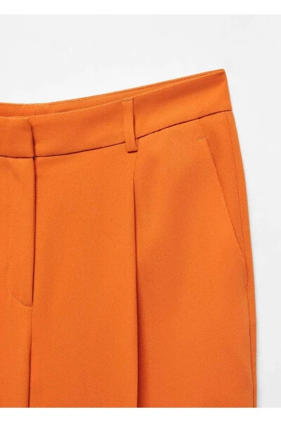 Pleated Straight-Leg Pants - 7