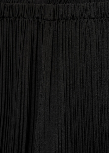 Pleated trousers, black. - 5